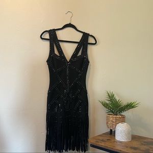 Miss Circle New York bodycon flapper style bandage dress.